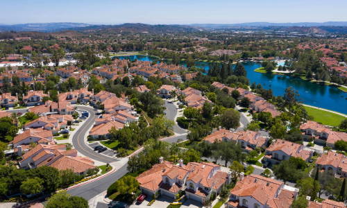 Rancho Santa Margarita aerial view